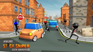 Angry Stick Sniper Gun Shooter screenshot 10