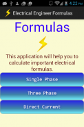 Fórmulas Ingenieria Eléctrica screenshot 4