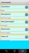 Italian phrasebook for the tra screenshot 2