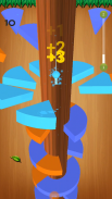 Helix Ball Jump - Time Killer Game screenshot 2