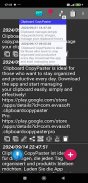 Clipboard CopyPaster screenshot 11