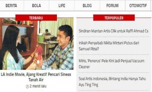 Detik Viva Tribun News screenshot 0
