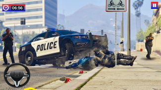 Offroad Police Car Chase Game screenshot 1