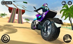 Beach Motorbike Stunts Master screenshot 4