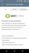 Unity Connect Mobile screenshot 1