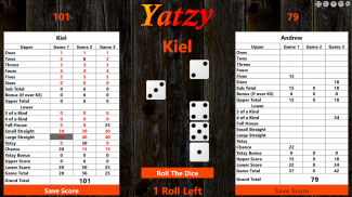 Yatzy Multi-Game Edition screenshot 4