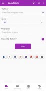 EasyTrack Package Tracking App screenshot 0