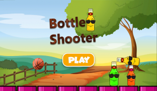 Bottle Shooting Hit Ball Down screenshot 0