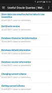 Oracle Tips & Queries screenshot 1
