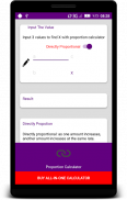 Proportion Calculator screenshot 1