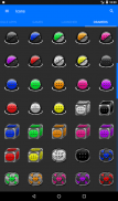 Grey and Black Icon Pack screenshot 21