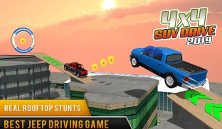 Offroad Jeep Truck Driving: Jeep Racing Games 2019 screenshot 1