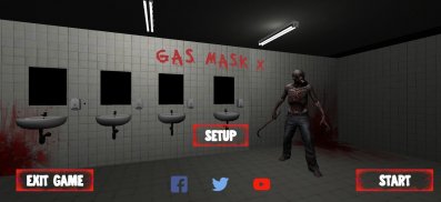 Gas Mask X Horror Game screenshot 4