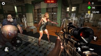 Zombie Survival Shooter: 3D FPS Kill Hunting War screenshot 0