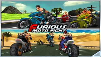 lucha moto furioso - juego screenshot 3