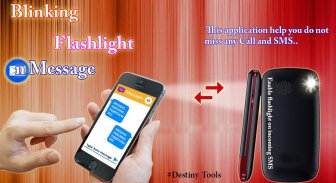Flash Blinking on Call And SMS screenshot 1