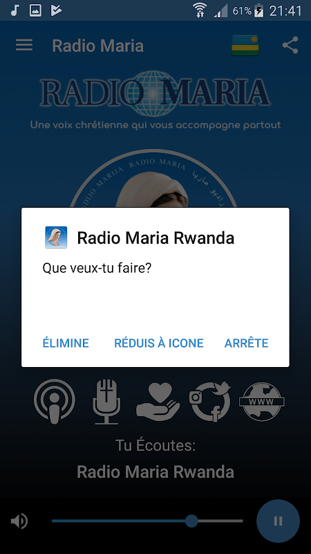 Radio sales maria rwanda