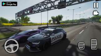 Police Chase Racing Crime City screenshot 0