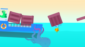 Dinosaur Submarine - for kids screenshot 0