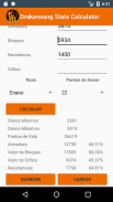 Drakensang Stats Calculator screenshot 2