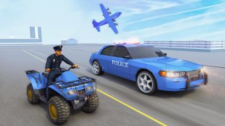 Police Car Transport Truck Sim screenshot 3