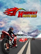 Велосипед Highway Moto Bike 3D Rider screenshot 5
