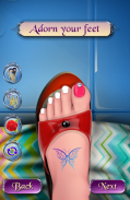 Pédicure ongles pieds nail art screenshot 5