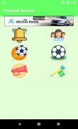 FOOTBALL SOCCER SOUNDS EFFECTS FX - Best Collection GOALS, Vuvuzela, Crowd, Applause screenshot 0