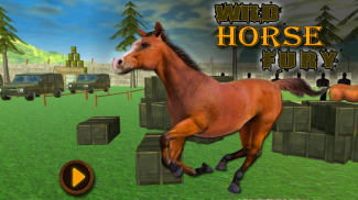 Fury Wild Horse Simulator 3D screenshot 2