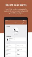 iBrewCoffee - Coffee Journal screenshot 1