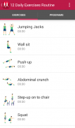 12 Daily Exercises Routine screenshot 3