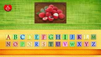 Spelling Game - Fruit Vegetable Spelling learning screenshot 2