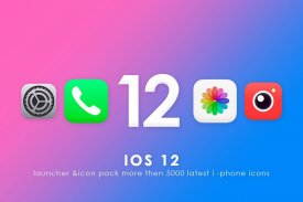 I,OS 12 Launcher & Icon Pack screenshot 3