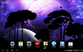 Night Sky Live Wallpaper screenshot 0