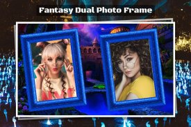 Fantasy Dual Photo Frames screenshot 4