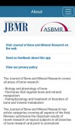 Jnl of Bone & Mineral Research screenshot 0