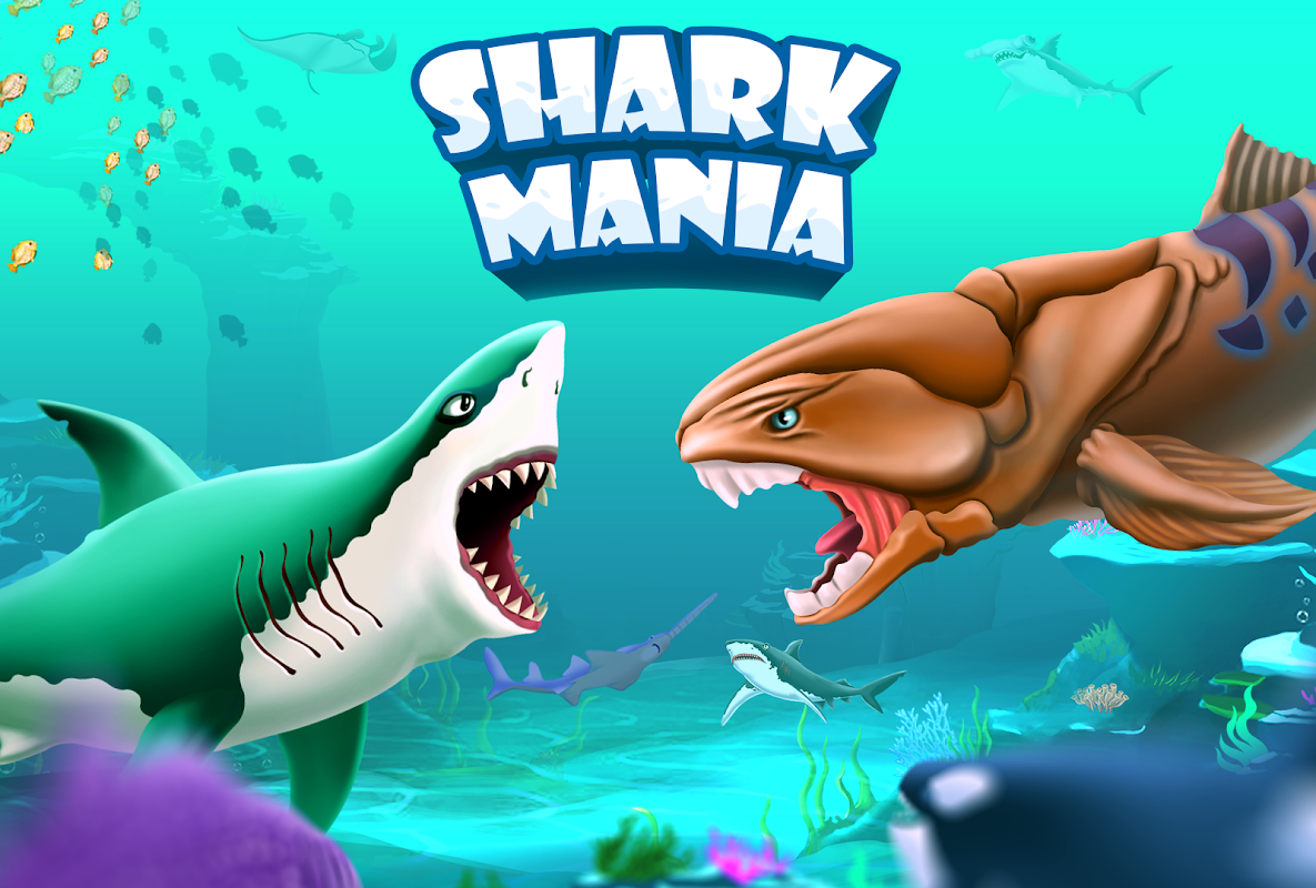 Hungry Shark Attack - Fish Games Shark World Shark Evolution Shark