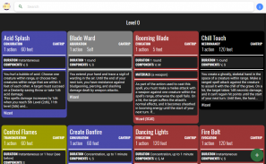 D&D Spell Cards screenshot 14