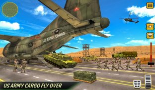 نقل شحنات الجيش الأمريكي: ألعاب الطائرات العسكرية screenshot 9
