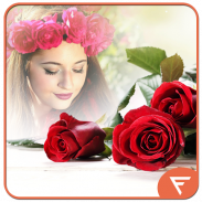 Romantic Rose Photo Frame screenshot 2