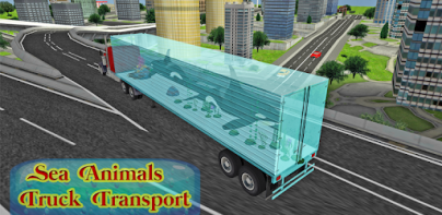 Transport Truck Sea Animals