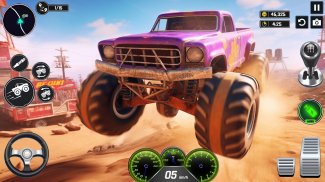 Hard Wheels Monster Truck Game screenshot 2