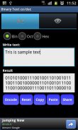 Binary Text co/dec screenshot 0