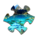 Paisagem Jigsaw puzzles 4 em 1 Icon