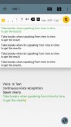 Voice to Text Text to Voice screenshot 0