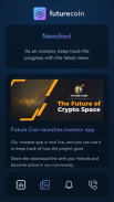FutureCoin Investor App screenshot 2