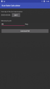 Due Date Calculator screenshot 2