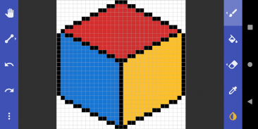 Pixel art and texture editor screenshot 0