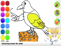 libro para colorear pájaro screenshot 10