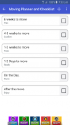 Moving Planner screenshot 1